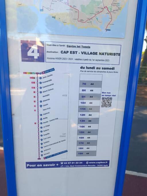Studio Au Cap D'Agde Dans Les Pinedes 외부 사진