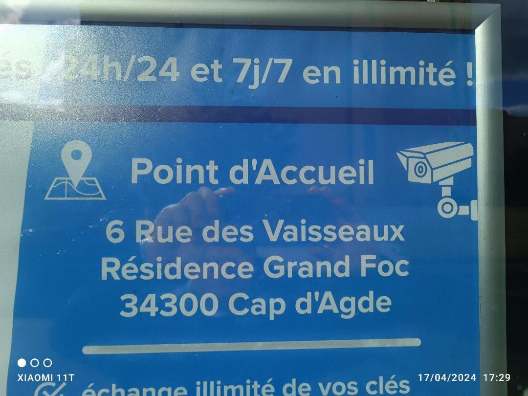 Studio Au Cap D'Agde Dans Les Pinedes 외부 사진